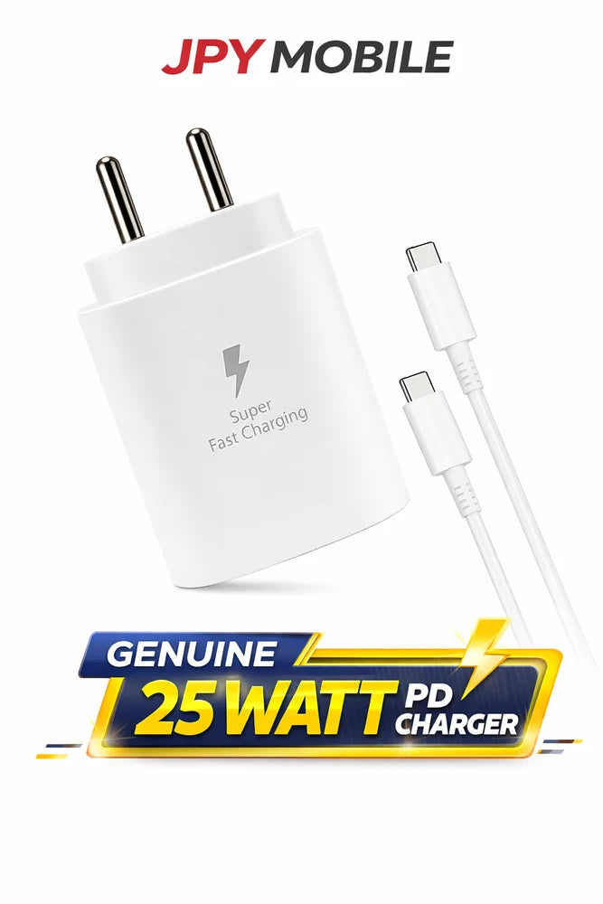 25W Type-C Charger Compatible With All Samsung Phone