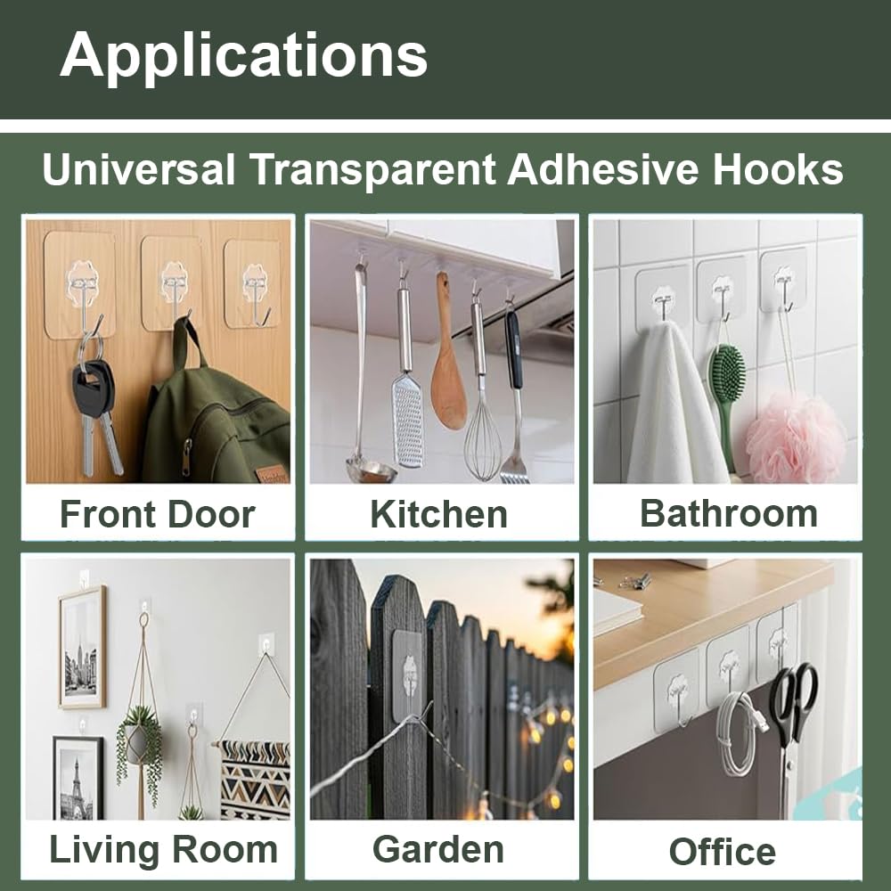 Clear Pvc Wall Hook
