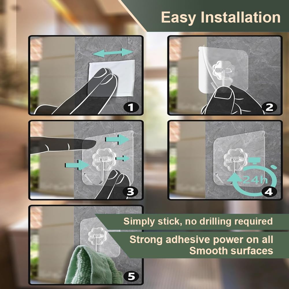 Clear Pvc Wall Hook