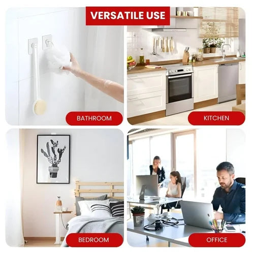 Self Adhesive Wall Hooks Heavy Duty
