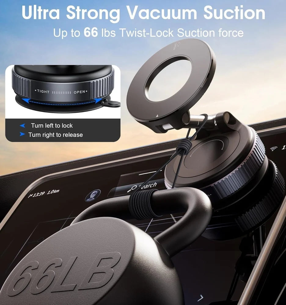 Magnetic Wireless Car Phone Mount Holder