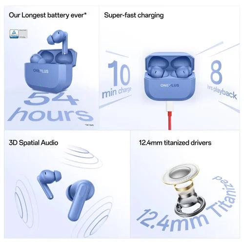 OnePlus Buds 3R Original Wireless Bluetooth Earbuds