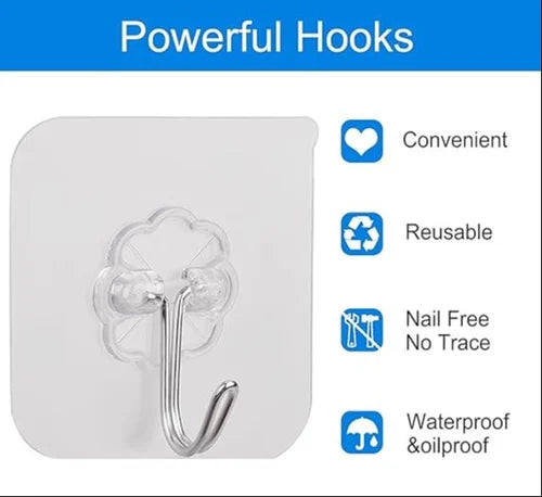 Clear Pvc Wall Hook